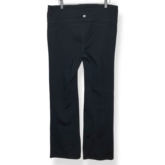 Gap women's black Gapfit Blackout High Rise Bootcut Studio Dance Pants XL - Picture 4 of 11
